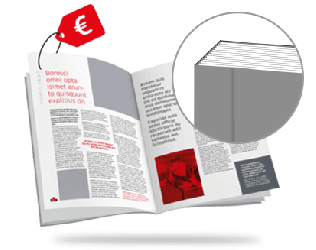 Budget brochures (gelijmd) 